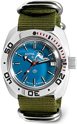 Amazon.com: Vostok | Amphibia 120848 Automatic Self-Winding Diver